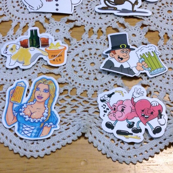 Crafts stickers bundle, beer theme - Picture 4 of 6